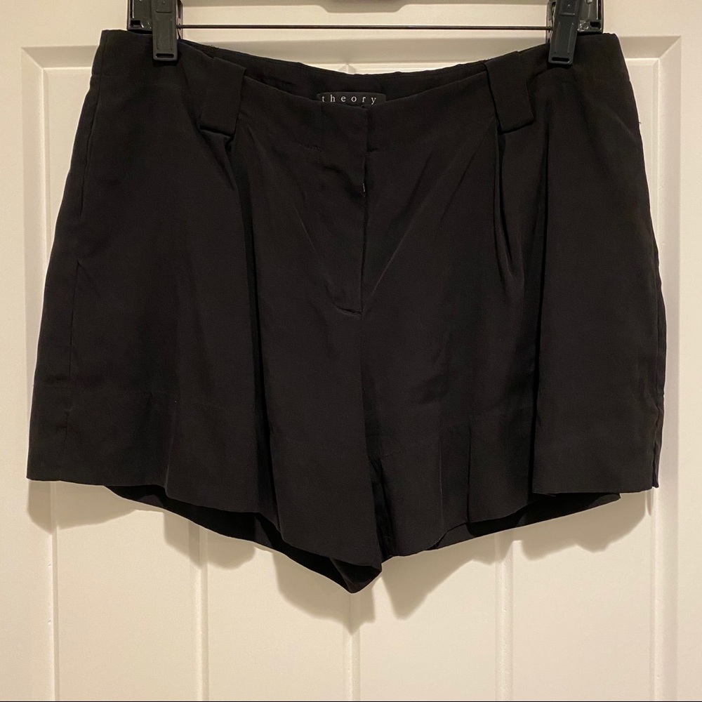 Theory silk shorts